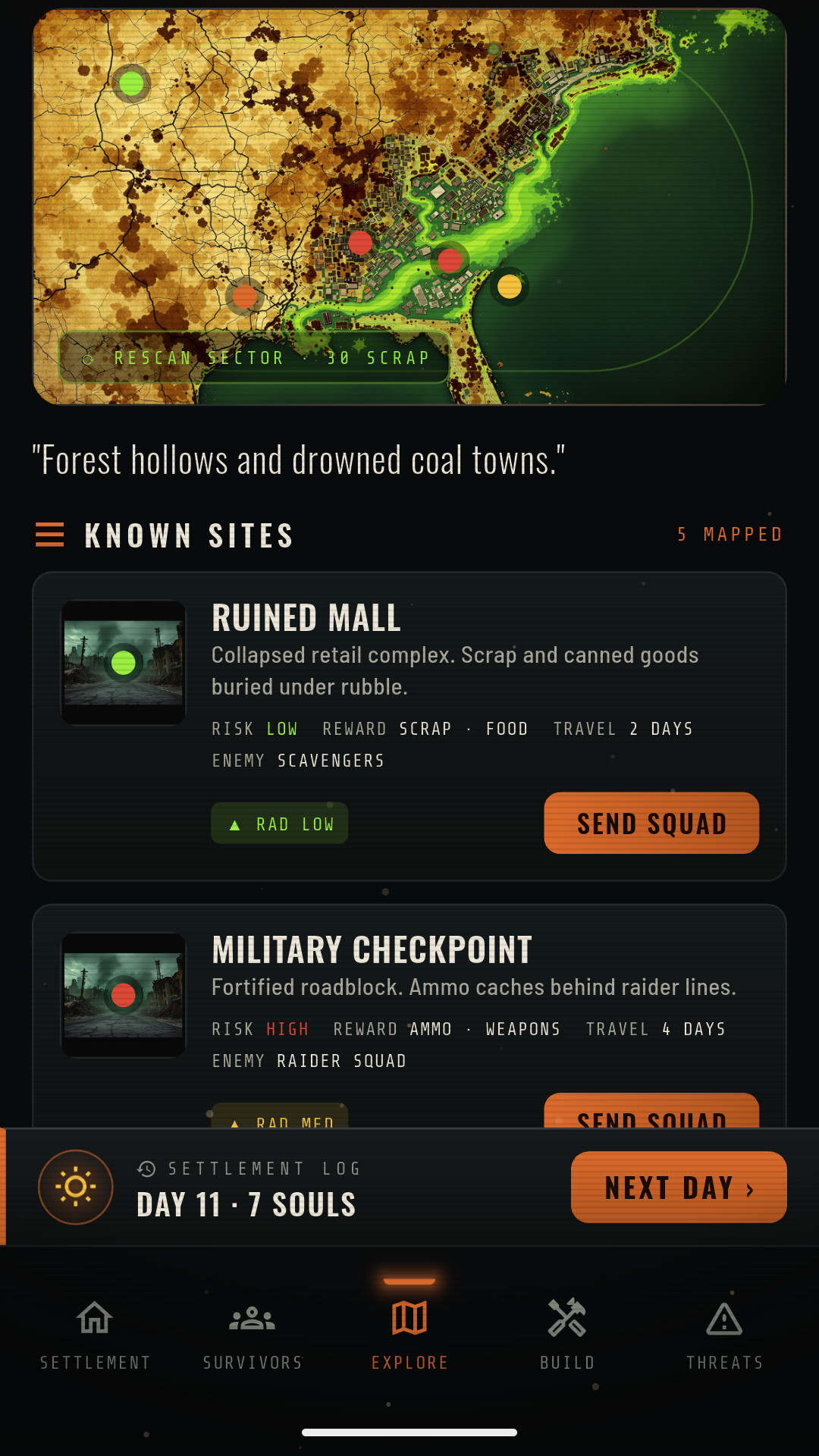 Downfall Survival Sim screenshot 4