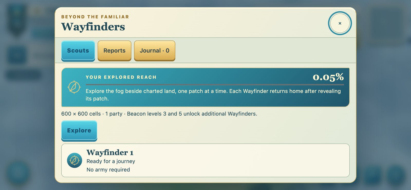 Empirewake screenshot 7: Wayfinders exploring beyond the fog
