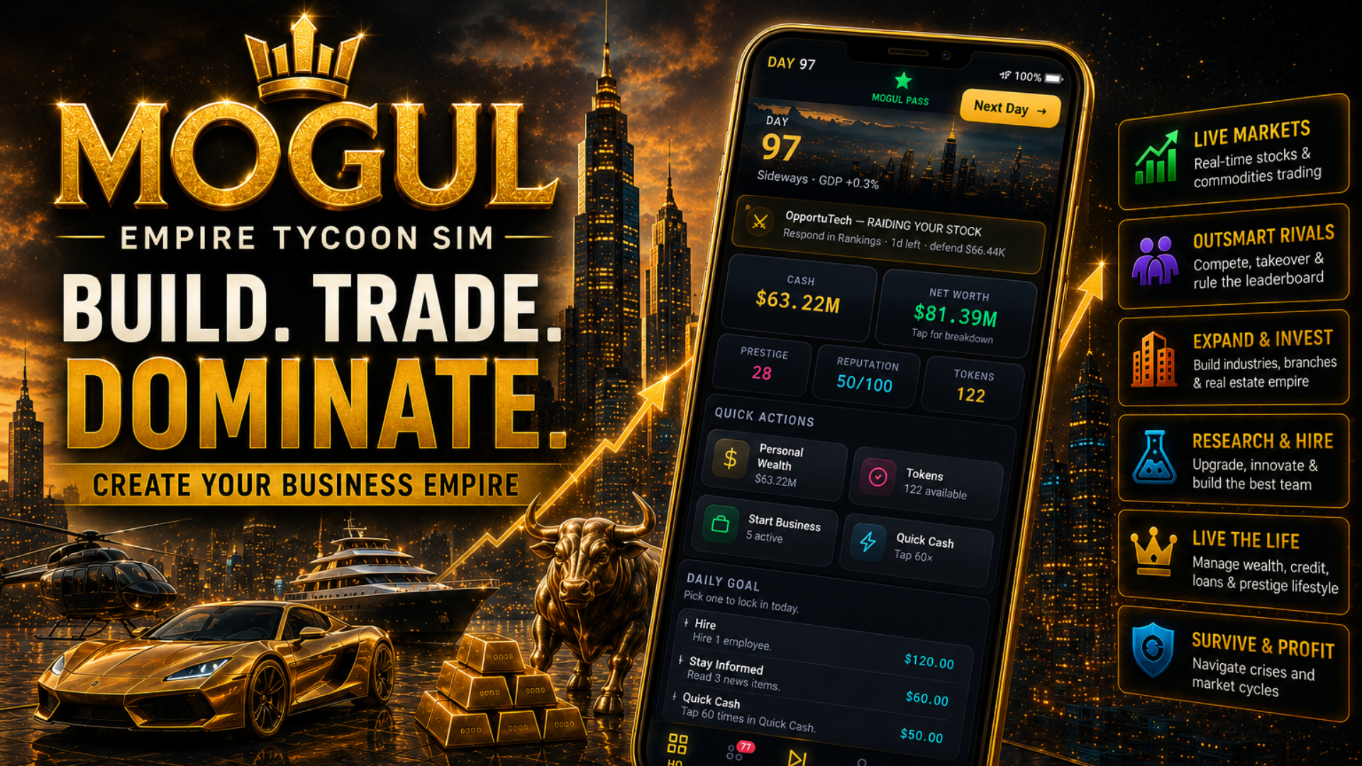 MOGUL — Empire Tycoon